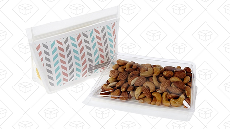 Full Circle ZipTuck Snack Size Reusable Bags | $5 | AmazonFull Circle ZipTuck Storage Size Reusable Bag | $5 | Amazon